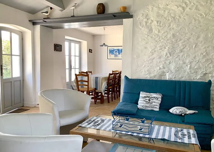 Сasa de vacaciones Maison Rénovée Près Plage, 6 Couchages, Terrasse, Bbq, Parking, Internet Inclus - Fr-1-224b-588